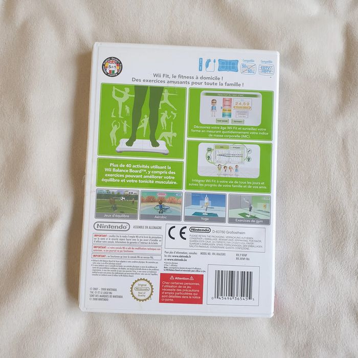jeu vidéo Wii Fit, Nintendo, en très bon état - photo numéro 2