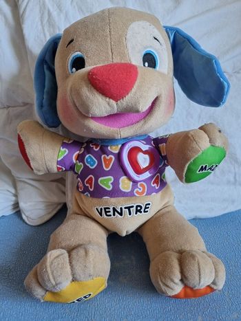 Peluche musicale d'éveil évolutive