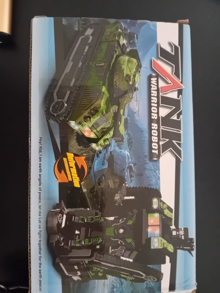 Tank robot sonore - photo numéro 2