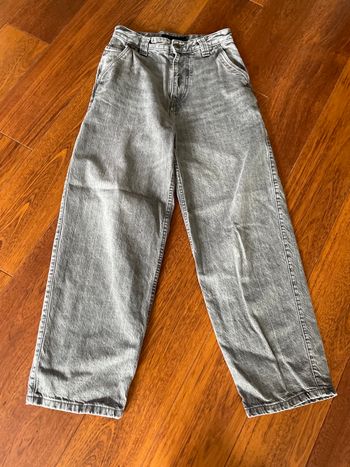Jean baggy gris