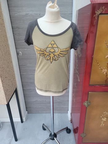 T shirt motif zelda nintendo taille S femme