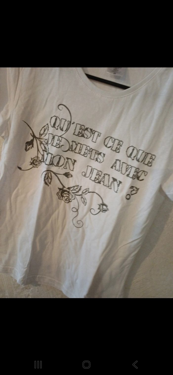 T.shirt femme taille 38 - photo numéro 2