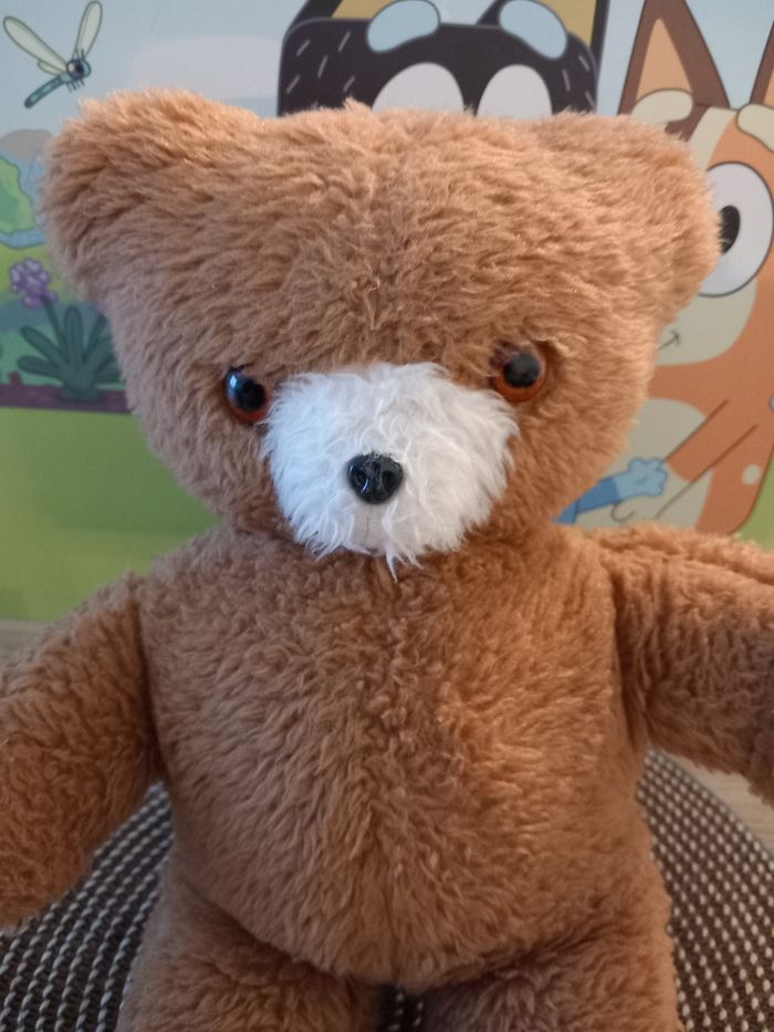 Peluche ours nounours marron vintage 33cm
- photo numéro 2