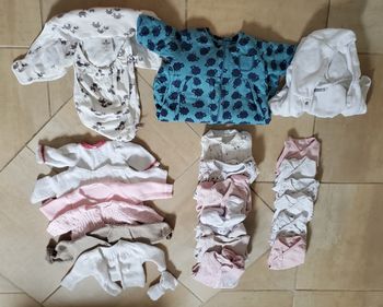 Lot de naissance fille 20 pièces