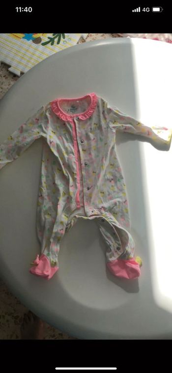 Pyjama grenouillère minnie