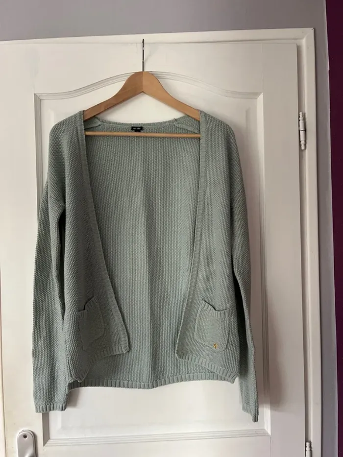 Lot 2 gilets longs fille 10 ans – Kiabi - photo numéro 6