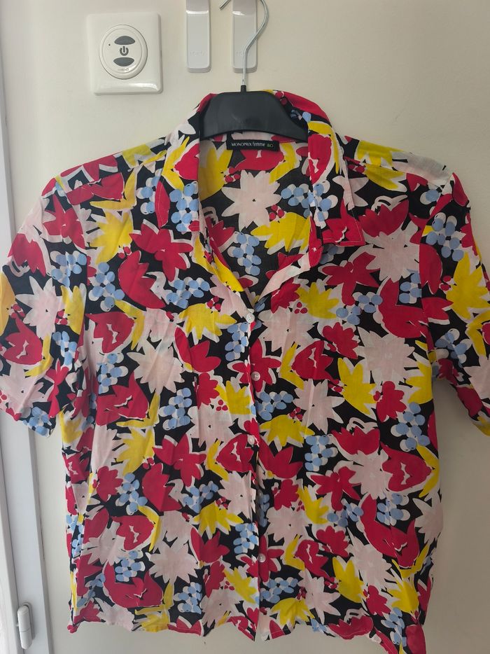 Chemise manches courtes
