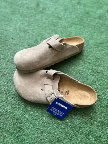 Sabots Birkenstock Boston Kaki - Taille 42
