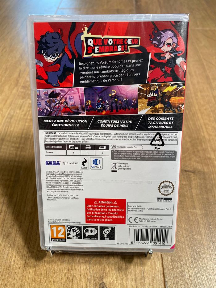 Persona 5 strikers - switch - jeu neuf - photo numéro 2