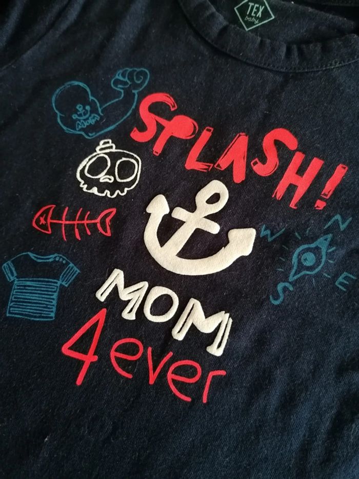 Tee-shirt garçon taille 6 mois - photo numéro 3