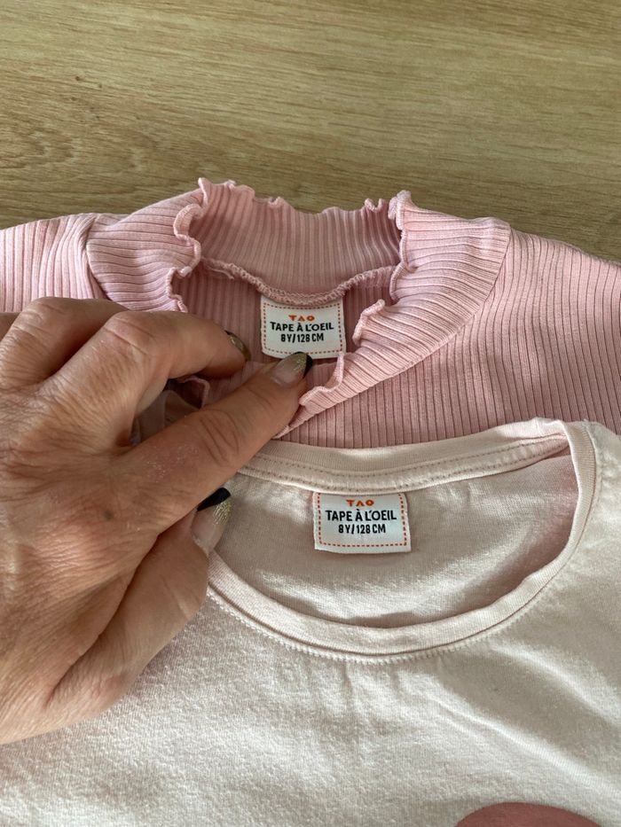 Lot tee-shirts manches longues