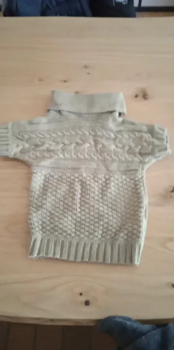 Pull sans manche