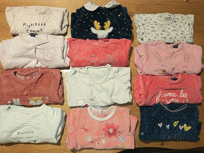 Lot pyjamas hiver fille