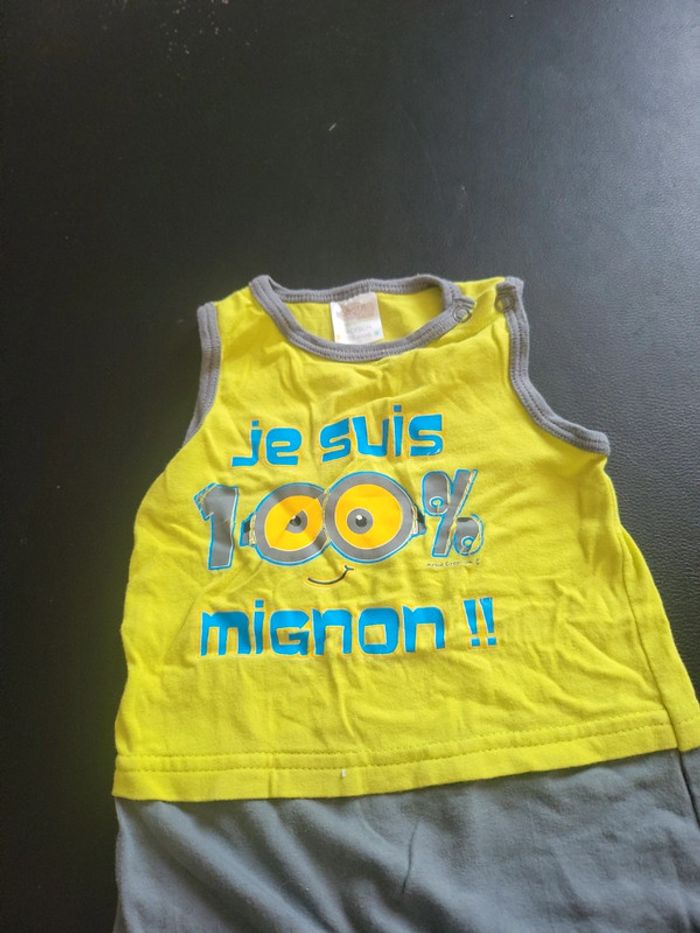 Combinaison je suis 100% mignon 0-M - photo numéro 2