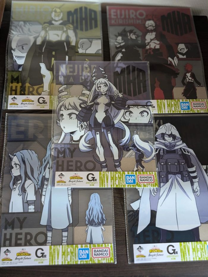 Goodies My Hero Academia - Clear Poster Lot G - Ichiban Kuji