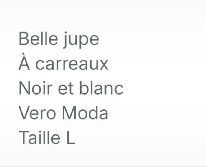 Jupe à carreaux - photo numéro 7