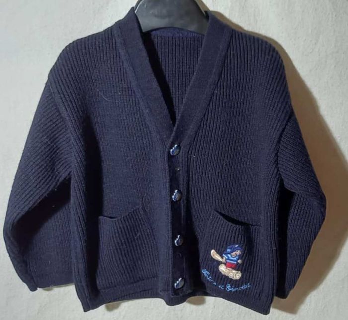 Gilet bleu Tartine et Chocolat