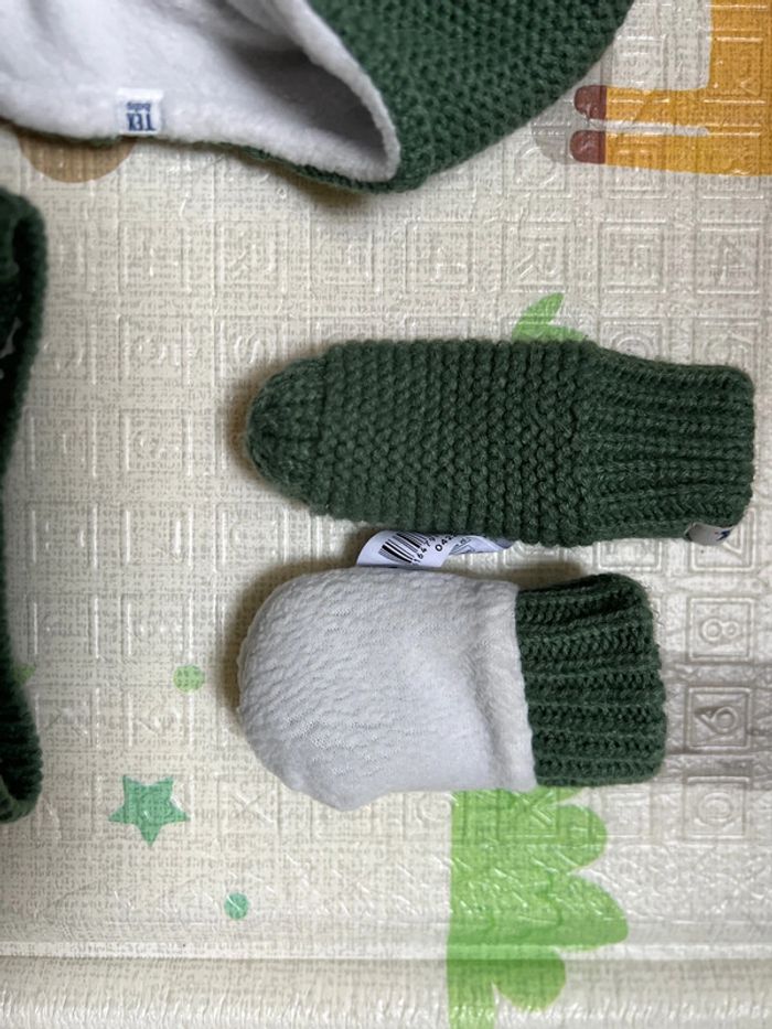Ensemble bonnet + gants + snood - photo numéro 7