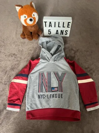 Pull à capuche