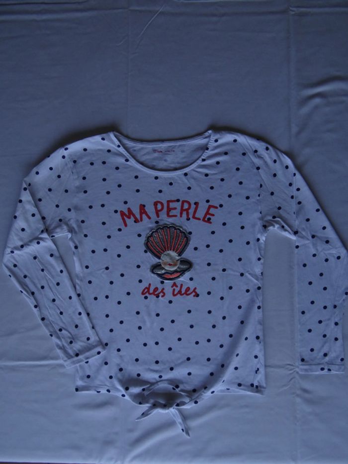 t-shirt manches longues 12 ans - photo numéro 3
