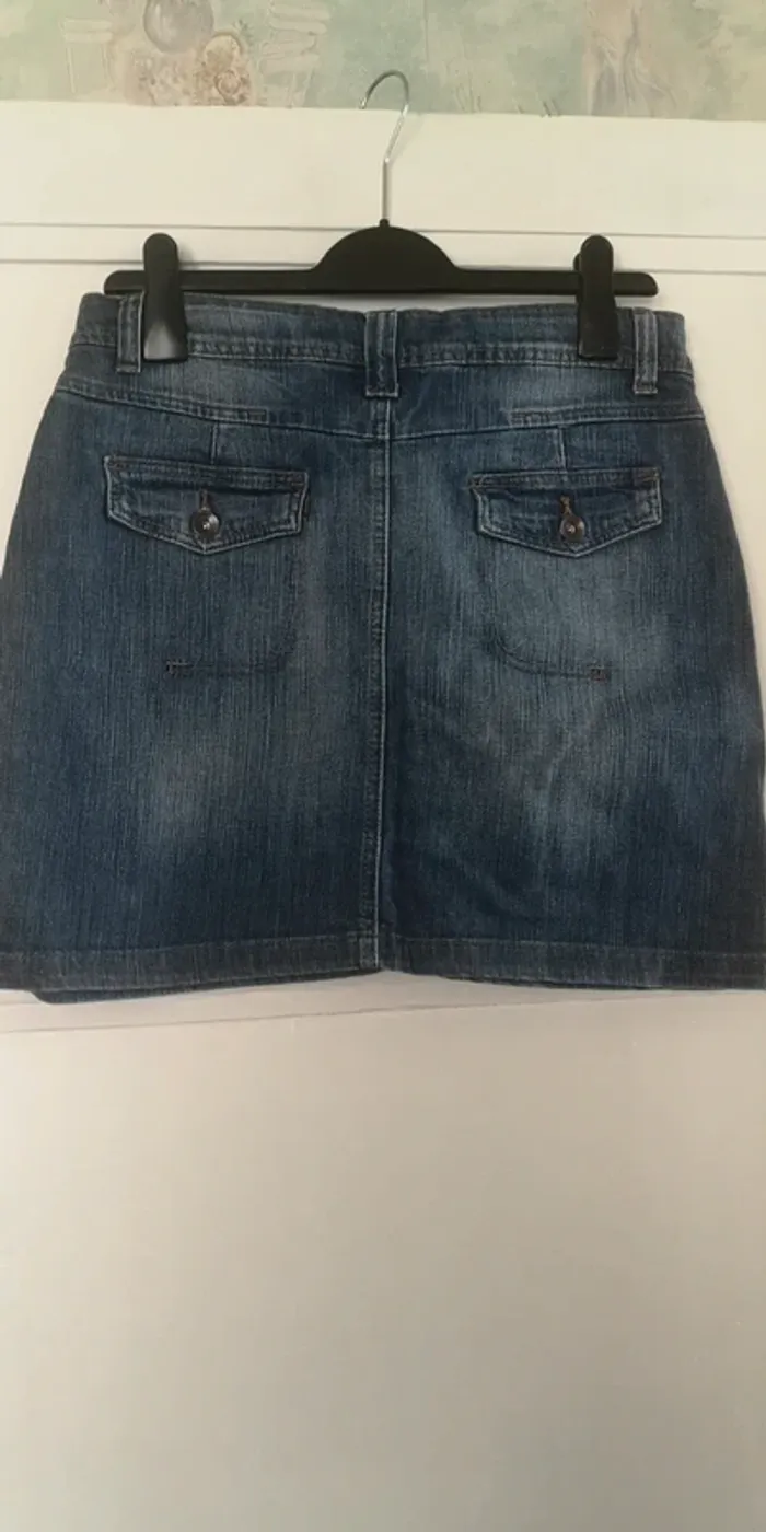 Jupe en jean taille 40 - photo numéro 2