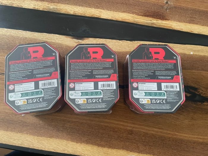 Lot 3 Pokébox Team Rocket - Mewtwo + Nidoking + Persian - EV10 Rivalités Destinées- NEUF FR - photo numéro 3