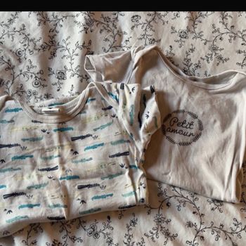 Lots bodies manches courtes