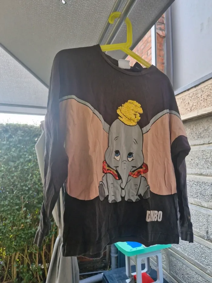 T-shirt manches longues • Dumbo - photo numéro 6