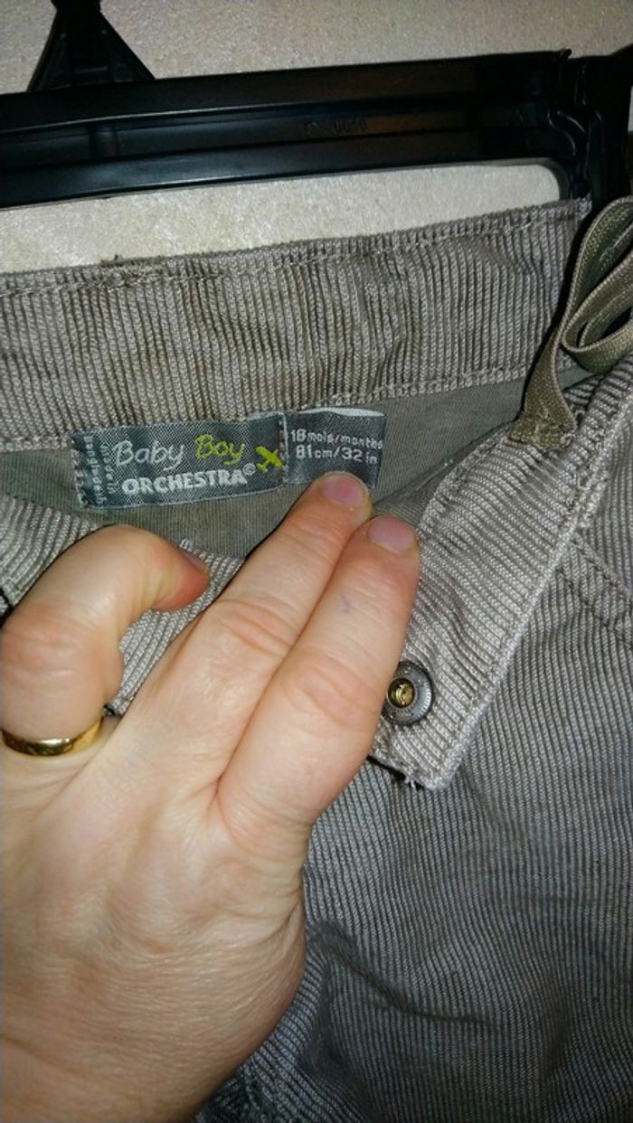 Petit pantalon doublé Orchestra taille 18 mois en excellent état - photo numéro 8