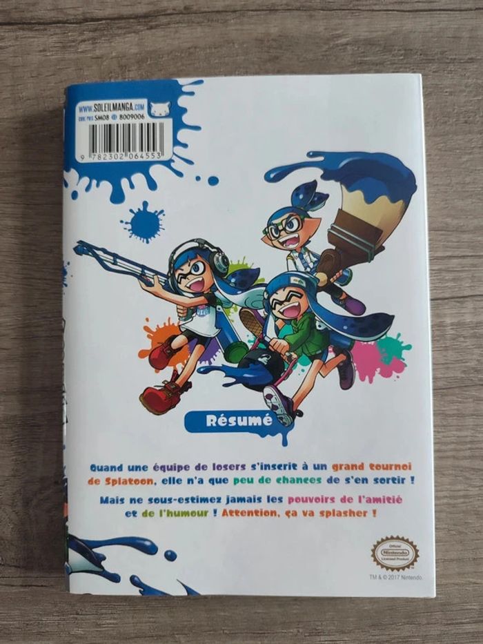 Livre Manga splatoon tome 1 - photo numéro 2