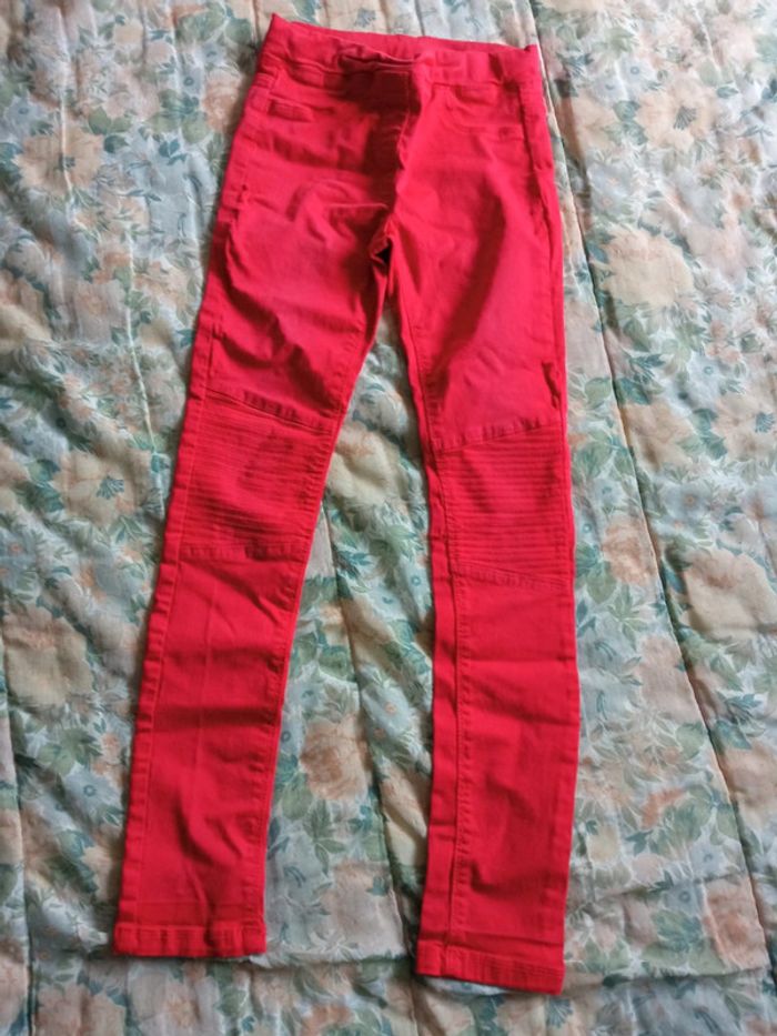 Pantalon slim tape à l'oeil 9 ans