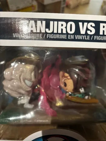 Funko pop demon slayer Tanjiro vs Rui