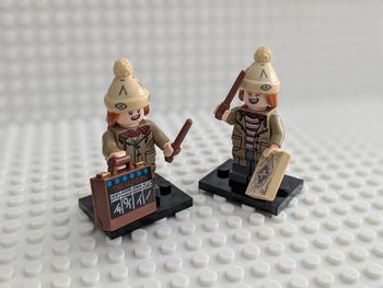 Figurines Harry Potter : Fred & George Weasley , style lego