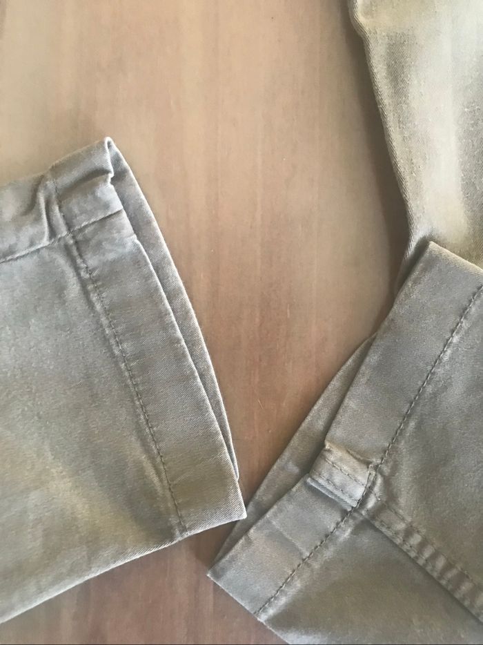 Pantalon coton marron Zara Taille 40 - photo numéro 6