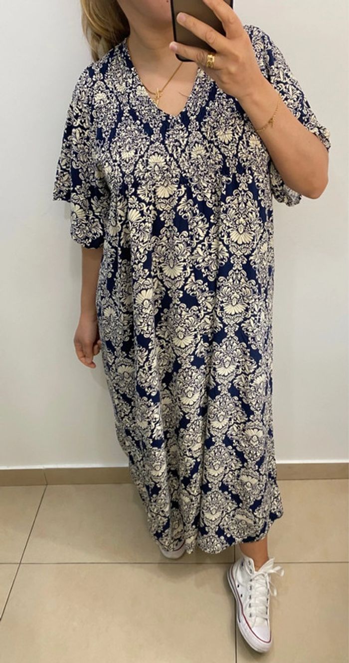 Jolie Robe Longue Et Ample Imprimée Taille XL-XXL - photo numéro 5
