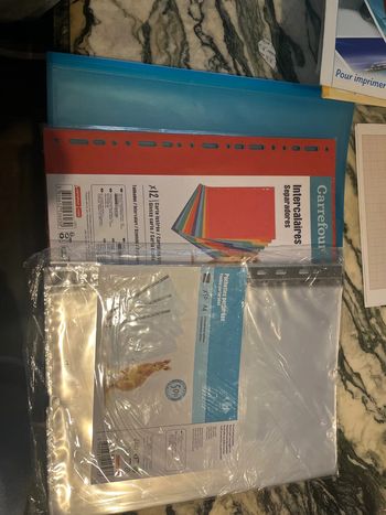 Lot fournitures scolaire