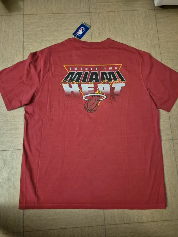 Tee shirt Celio NBA Homme Miami Heat en XL - photo numéro 3