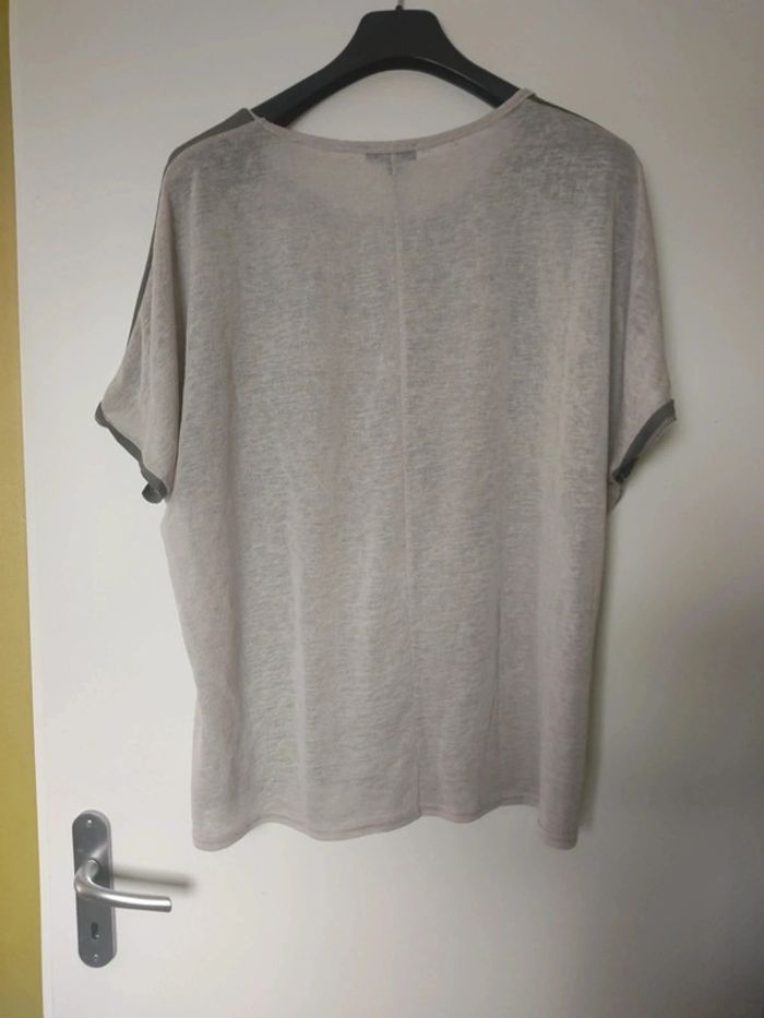 Tee shirt mailles pull - photo numéro 4