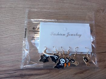 Boucles d'Oreilles Fantaisies Theme Halloween