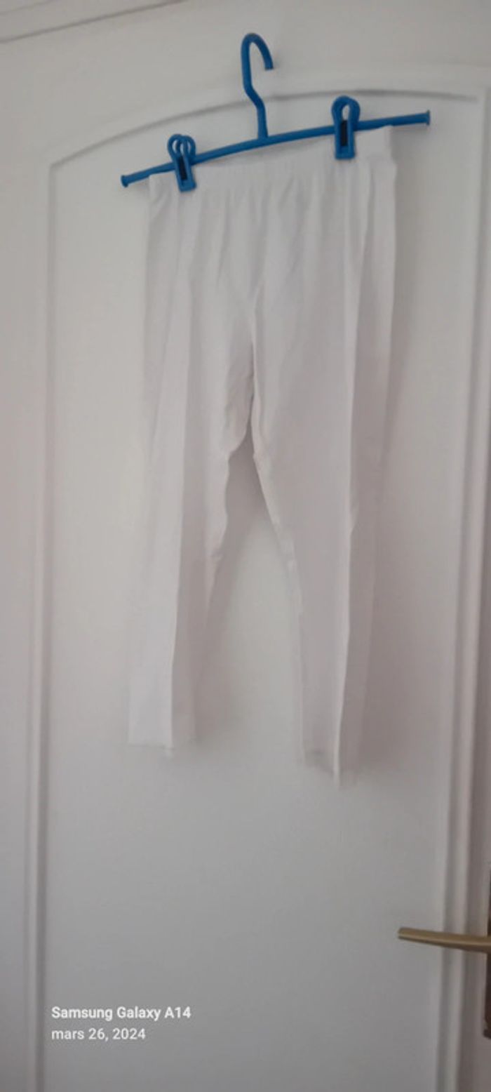 Leggings blanc bas en dentelle fille 164 cm h&m - photo numéro 6