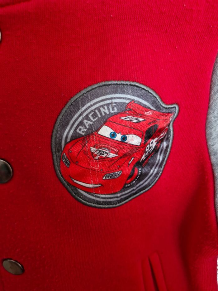 🎯 Veste teddy Cars garçon - Disney Pixar Cars - Taille 3 ans - photo numéro 2