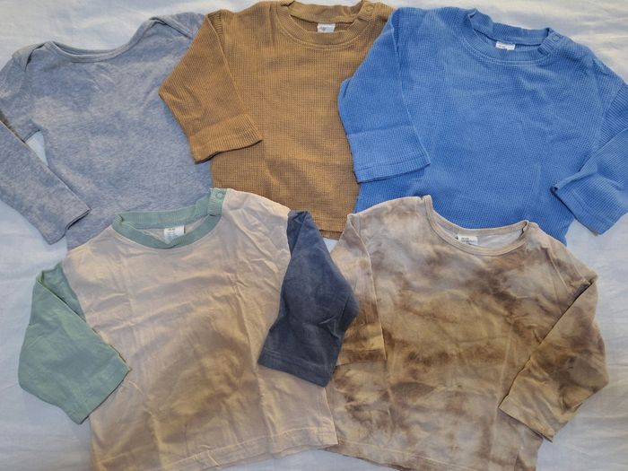 Lot de 18 tee-shirt manches longues 12 mois - photo numéro 7