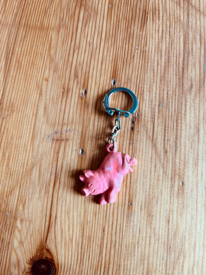 Porte clés pub boucherie petit cochon