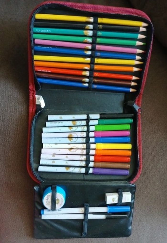 trousse pochette dessin Harry potter - photo numéro 2