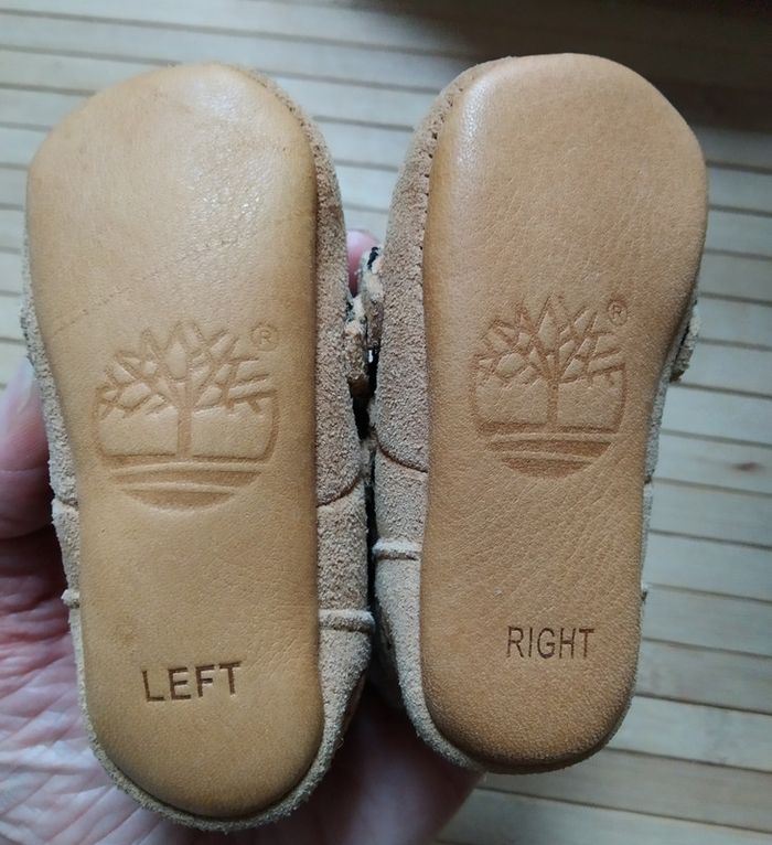 Timberland chaussures bébé camel  bottines boots 15 - photo numéro 2