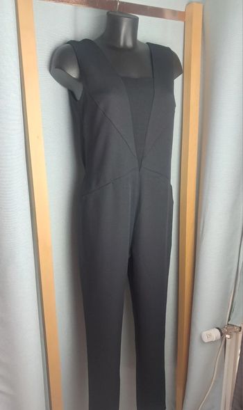 Comptoir des cotonniers combinaison noire classe habillée T.36