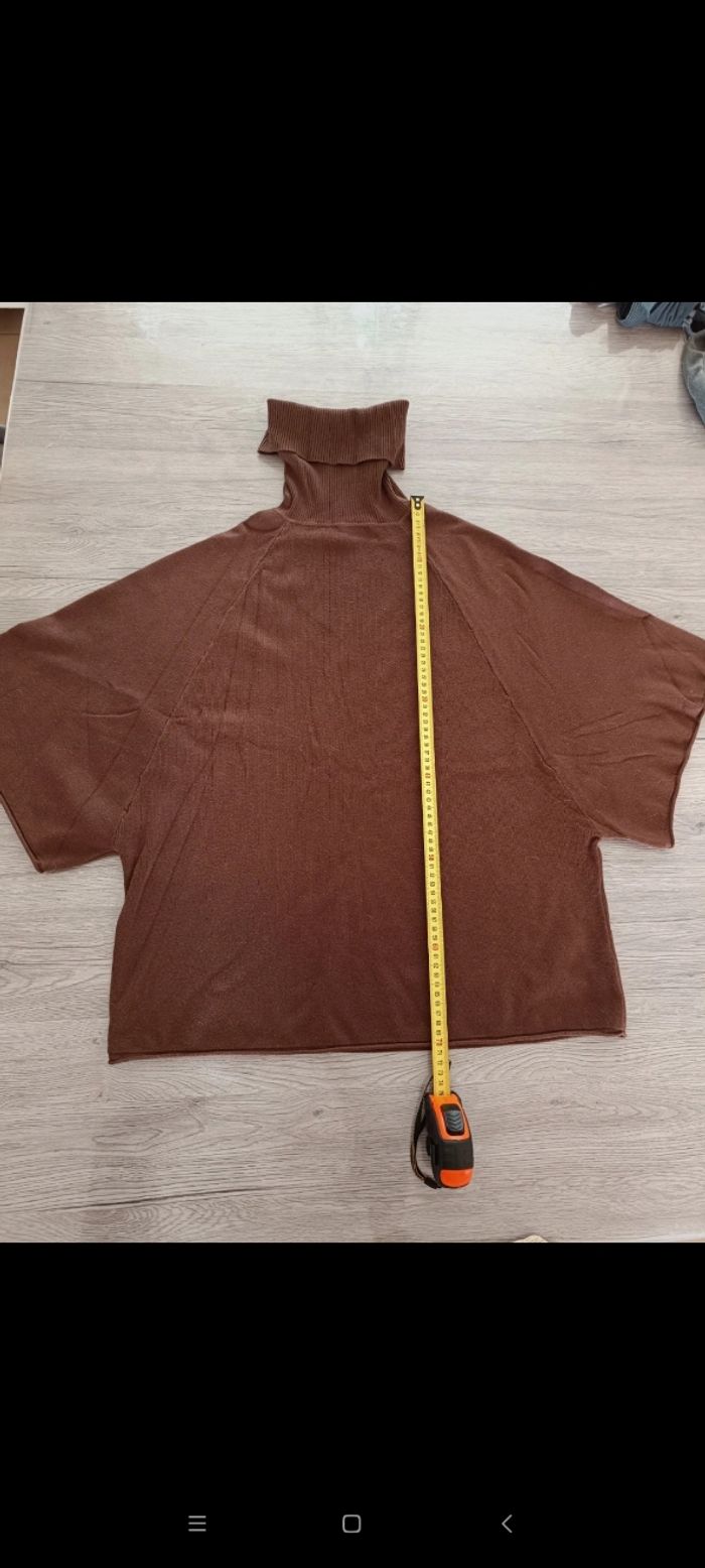 Pull col roulé
