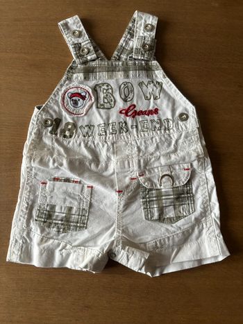 Salopette short