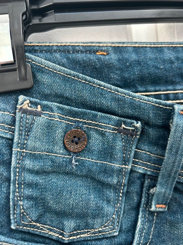 Jean bleu Levi’s Levis - superlow flare patte def - W26L32 - hippie taille 36 - photo numéro 3