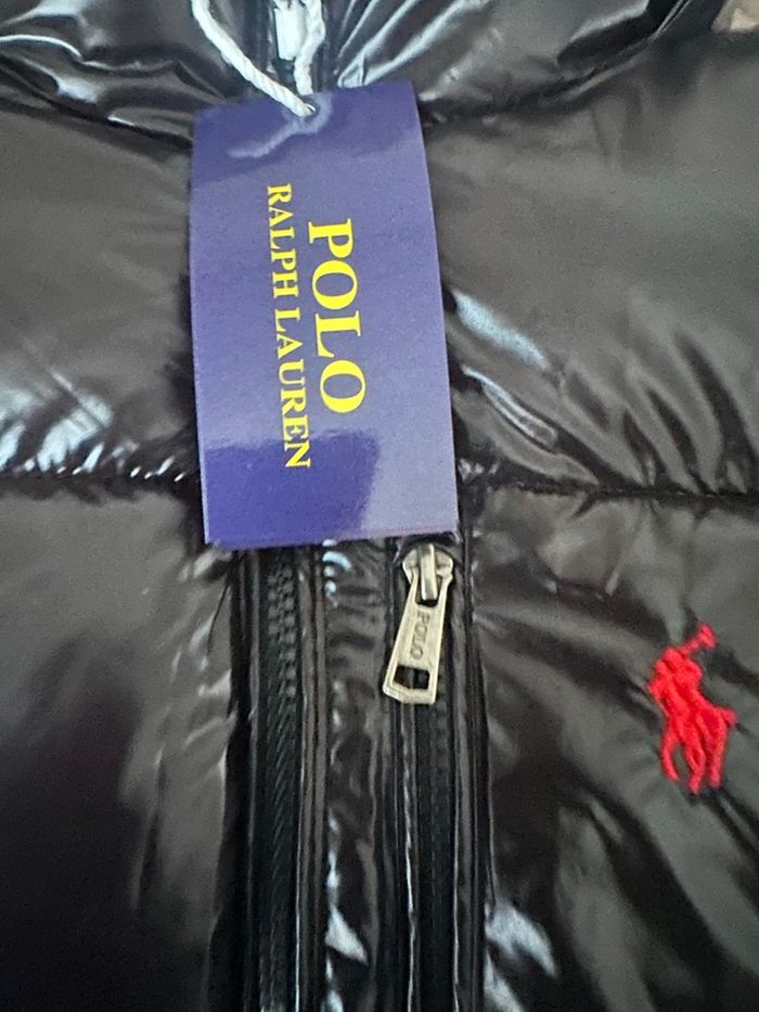 Doudoune Ralph Lauren noir brillant - photo numéro 6